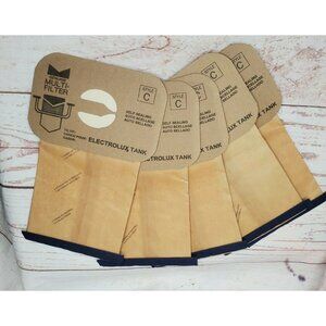 Electrolux Style C Vacuum Bags – 5-Pack Canister Tank Multi-Filter 4-Ply